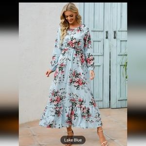 Floral Print summer dress 👗